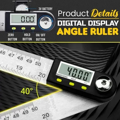 Digital Display Angle Ruler - Raydexlights