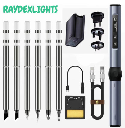Mini Digital Soldering Iron Kit - Raydexlights